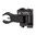 Alzo anteriore ribaltabile stile HK 1,3" alluminio nero