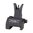 Mirino anteriore ribaltabile 1.34" in alluminio nero