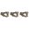 Piastra Ranger 5.56x45 per caricatore USGI 30 colpi AR-15 FDE confezione da 3