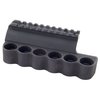 Porta cartucce extra per Benelli M1/M2, realizzato in alluminio leggero e resistente, per ricariche rapide e sicure anche con forti rinculi.