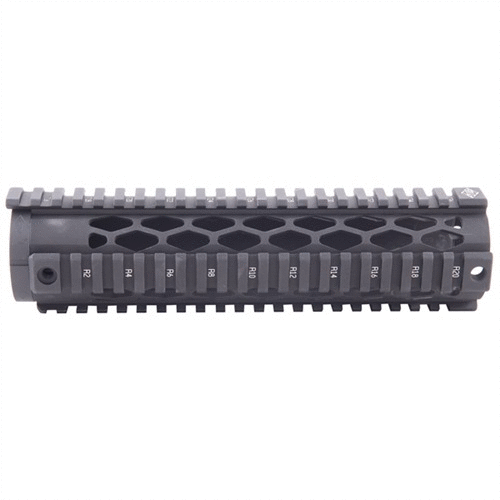 Le maniglie free float AR-15 Diamond Series offrono un design unico con ventole a diamante per una dissipazione del calore superiore e una flessibilità massima grazie ai rail Picatinny.