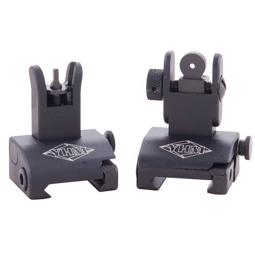 Il set di mirini AR-15 QDS offre un sistema di backup rapido e robusto, con un profilo minimale e costruzione in alluminio per resistenza e leggerezza.