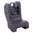 AR-15 mirino posteriore fisso Tactical Battle nero