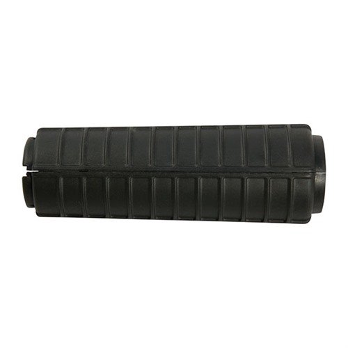 Sostituzione robusta e facile dell'handguard di fabbrica M4, realizzata in polimero rinforzato, con superficie antiscivolo e protezione dal calore.