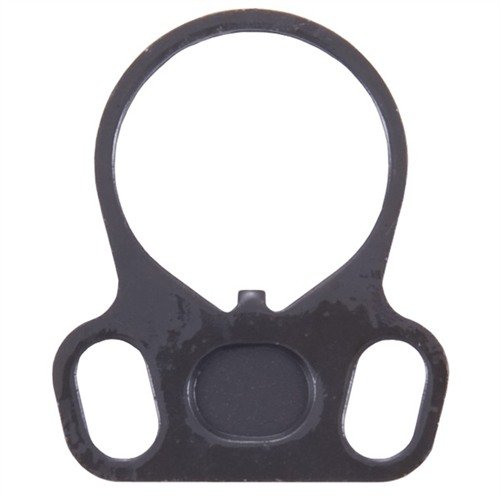 L'adattatore per slinga AR-15/M16 in acciaio 1018 offre un punto di attacco ambidestro, resistente e compatto per slinge a punto singolo su carabine con calcio collassabile.