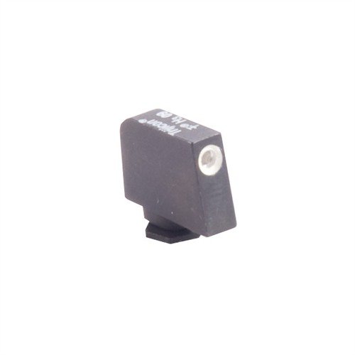 Il mirino anteriore AmeriGlo Tritium per Glock offre un design a profilo basso, costruzione in acciaio e punti di tritio per un'acquisizione rapida del bersaglio.