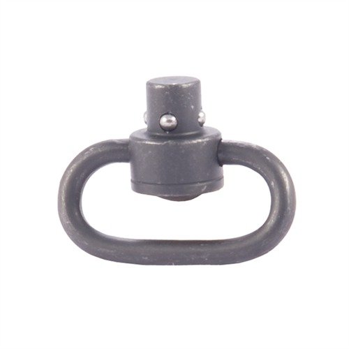 Il QUICK-DETACH SLING SWIVEL VLTOR è realizzato in acciaio inossidabile, offre un anello da 1¼" per slings tattici ed è facile da attaccare e rilasciare.