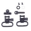 1" ADATTO PER DOPPIETTE, INCL. ANELLI GIREVOLI, STAFFA MONTAGGIO ASTINA, PERNO POSTERIORE