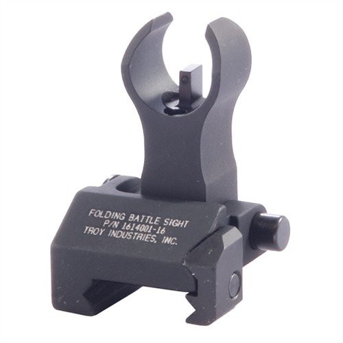 Mirino anteriore AR-15 flip-up HK-Style, robusto e sicuro, offre backup affidabile con altezza regolabile e design che facilita l'acquisizione del bersaglio.