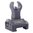 Mirino anteriore ribaltabile 1.3" stile HK a doppia apertura, SS, nero