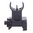 Mirino anteriore ribaltabile 1,6" alluminio nero