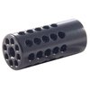 Il compensatore RUGER 10/22 in alluminio nero lucido offre un controllo ottimale del rinculo e del salto della bocca, garantendo tiri rapidi e precisi.
