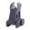 Mirino anteriore battle fisso 2" alluminio nero