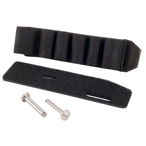 Il Detachable Side Ammo Carrier DSAC offre 6 colpi a portata di mano per ricariche rapide, con un supporto in alluminio e un sistema di attacco veloce.