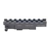 Facile da installare, il AK-47 Rear Sight Rail consente di montare un ottica senza modifiche permanenti, con mirino di backup integrato per massima affidabilità.