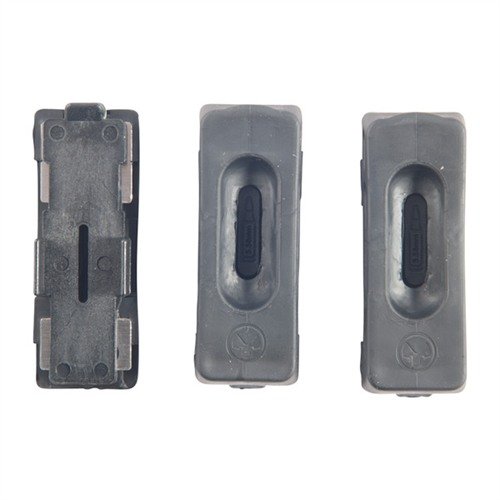 L-Plate di MAGPUL offre protezione per i caricatori USGI 30rd, ammortizzando gli impatti e facilitando l'estrazione rapida dai pouch, con un design robusto e compatto.
