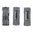 Piastra di fondo L-PLATE 5.56X45 per caricatore USGI 30RD AR-15 BLK 3/PK