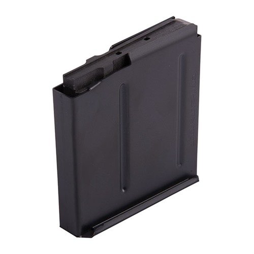 Caricatore AICS da 5 colpi per .300 Win. Mag. in acciaio trattato, compatibile con fucili Remington e MDT TAC-21, con finitura Teflon nera.
