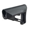 Il calcio Magpul STR offre comfort migliorato con supporto per batterie, sistema di bloccaggio anti-vibrazione e materiali resistenti per prestazioni superiori.