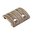 XTM ENHANCED PANNELLO RAIL PICATINNY POLIMERO 1.5" FDE 4/PZ