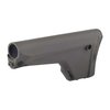 L'AR-15 MOE Rifle Stock offre ergonomia superiore, pad di rinculo in gomma, compartimento per stoccaggio e compatibilità con slings QD, ideale per fucili A1/A2.