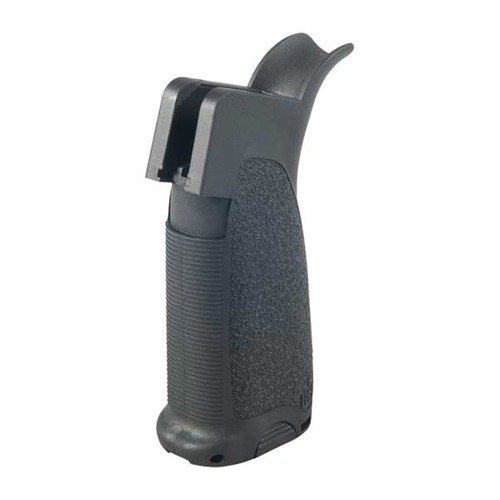 Il grip AR-15 MOD-1 Gunfighter offre un design ergonomico, una superficie texturizzata per una presa sicura e un vano portaoggetti impermeabile per batterie.