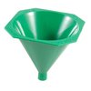 Il funnel RCBS per polvere calibro 17-20 presenta un tubo di caduta progettato per evitare fuoriuscite, una superficie anti-statico e un bordo quadrato per stabilità.