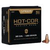 Le pallottole Hot-Cor 30 Caliber (0.308") 130gr Soft Point Flat Nose offrono prestazioni costanti e precisione eccezionale grazie alla loro costruzione senza vuoti.