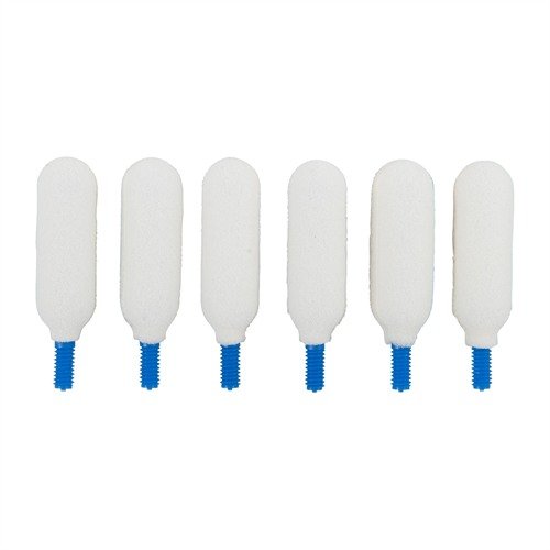 I Bore Tips SWAB-ITS sono riutilizzabili fino a cinque volte, si adattano a pulitori standard e garantiscono una pulizia profonda e uniforme con la loro schiuma spugnosa.