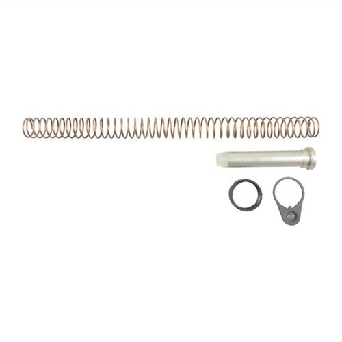 Il kit A5 Spring e Buffer VLTOR offre affidabilità, riduzione del rinculo e controllo migliorato, compatibile solo con l'estensione A5 per prestazioni ottimali.