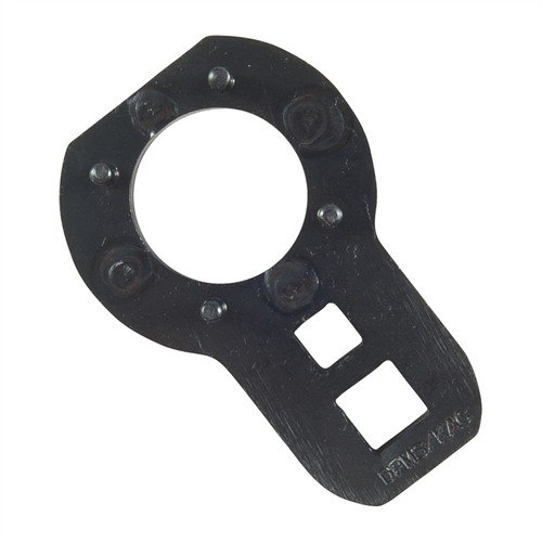 La DPMS/KAC 308 Barrel Nut Wrench consente di applicare la giusta pressione sul barrel nut, compatibile con DPMS e KAC, per un montaggio preciso e sicuro.