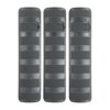 Copertura Battle per rail Picatinny, confezione da 3, polimero nero, 6"