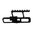 AK-302 Rail inferiore con orientamento posteriore