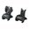 Set di mirini flip-up per AR-15 - Nero