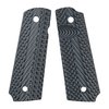 Pannelli grip in G10 robusto offrono resistenza, texture superiore e controllo eccezionale, perfetti per condizioni estreme e operazioni in tutte le condizioni atmosferiche.