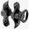 Attacco anteriore per cinghia 590A1 per MOSSBERG 12GA nero