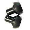 B32 ATLAS piedini in gomma standard per bipodi V8/PSA/CA, neri