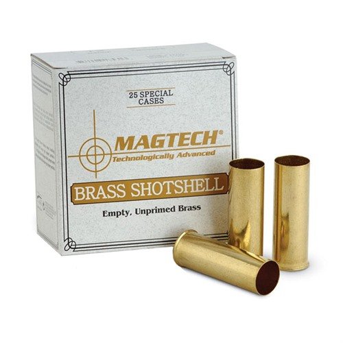 Le cartucce a colpo in ottone Magtech da 20 gauge offrono qualità superiore, compatibilità con grandi primer e sono adatte per camere da 2-3/4".