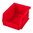 Contenitore impilabile per palle, piccolo, rosso