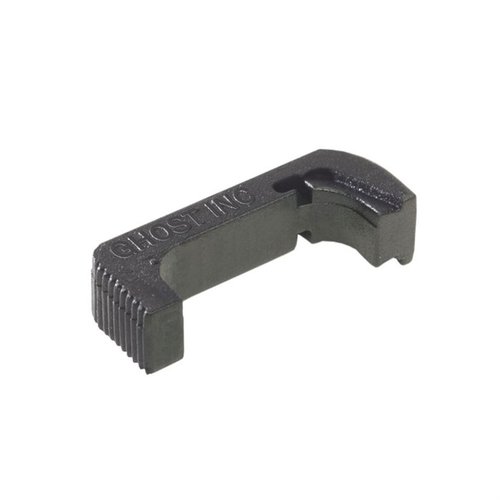 L'EXTENDED MAGAZINE RELEASE GHOST GEN4 offre un rilascio rapido senza modifiche al tuo GLOCK, migliorando comfort e velocità d'uso per i modelli GEN4.
