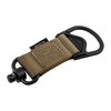 L'adattatore MS1/MS3® QD offre convertibilità da un punto a due punti, costruzione resistente e hardware leggero per un uso confortevole e rapido rilascio dell'arma.
