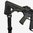 MS1/MS4 QD ADAPT adattatore per girella QD per conversione da 2 a 1 punto BLK