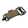 L'adattatore MS1/MS3® QD permette la conversione da punto singolo a doppio, con hardware resistente e webbing in nylon per un uso confortevole e veloce.