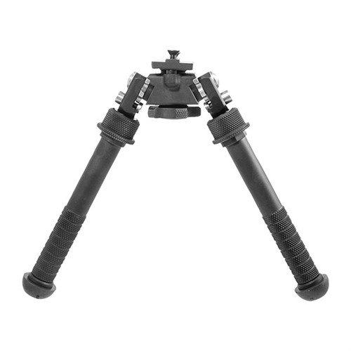 Il bipode PSR Atlas offre una robustezza superiore con gambe non rotanti, 5 posizioni, pre-carico di pan e cant, progettato e realizzato negli USA.