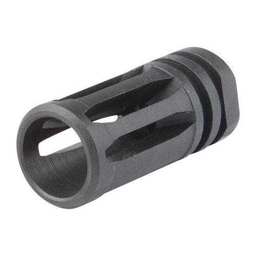 Il flash suppressor A2 esteso per AR-15 aumenta la lunghezza del tuo canna a 16,1" per conformità legale, realizzato in acciaio 4150 con finitura nera.