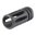 BRAVO COMPANY Spegnifiamma A2 esteso calibro .22 1/2-28 acciaio nero