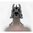 MBUS mirino anteriore ribaltabile in polimero per AR-15 Stealth Gray