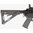 Calcio telescopico MOE MIL-SPEC per AR-15 grigio