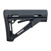 Il calcio collassabile AR-15 CTR di MAGPUL offre una regolazione rapida della lunghezza, un sistema di bloccaggio senza gioco e una costruzione resistente per un'ottima stabilità.