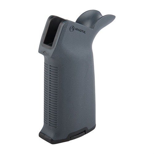 L'AR-15 MOE+ Grip offre un'ottima presa grazie al rivestimento in gomma antiscivolo, costruzione in polimero rinforzato e compatibilità con grip cores MIAD.